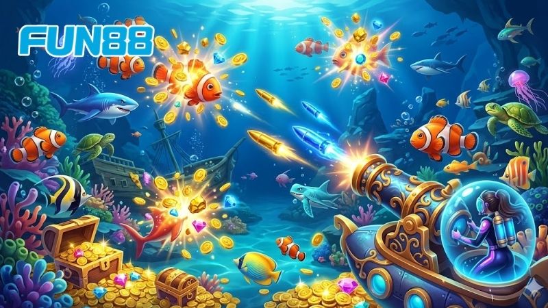 Khám phá thế giới đại dương huyền bí cùng Bắn Cá FUN88